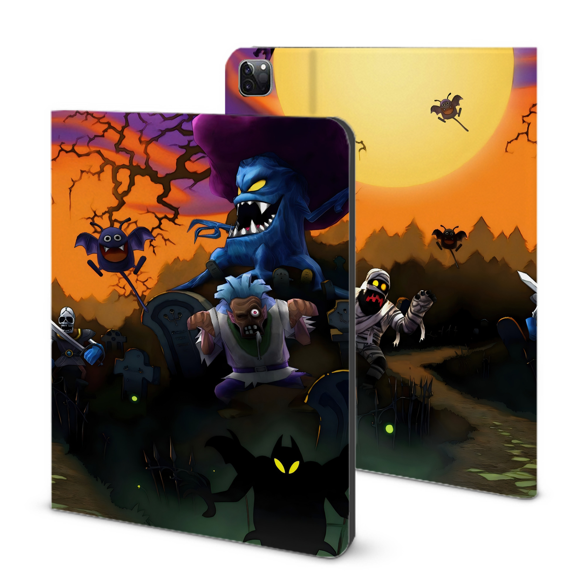 （画像用） ドラゴンクエスト Doragon Kuesuto Dragon Quest IPad ケース ブック型 PUレザー TPU 耐衝撃 軽量 薄型 ペン収納なし 全面保護 IPad 各モデル対応
